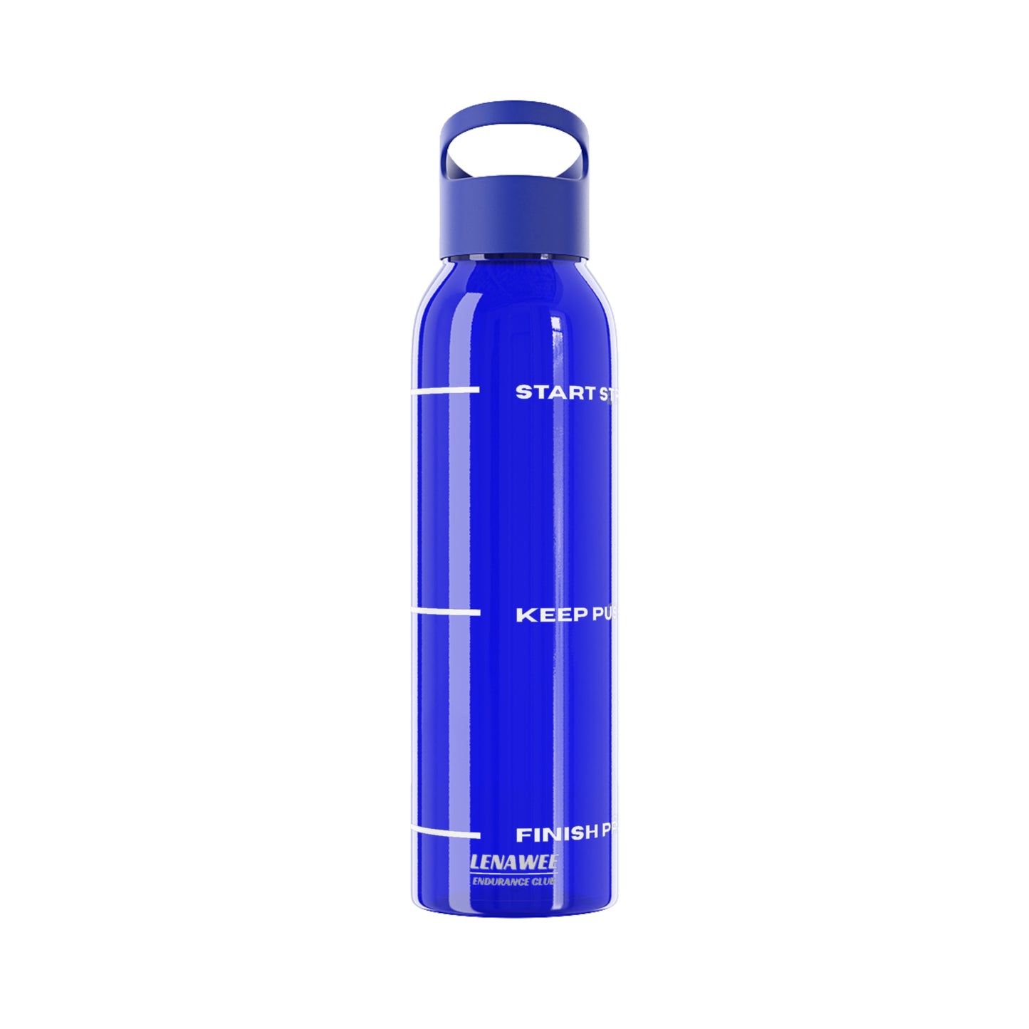 “Fill. Fuel. Finish.” Hydration Bottle