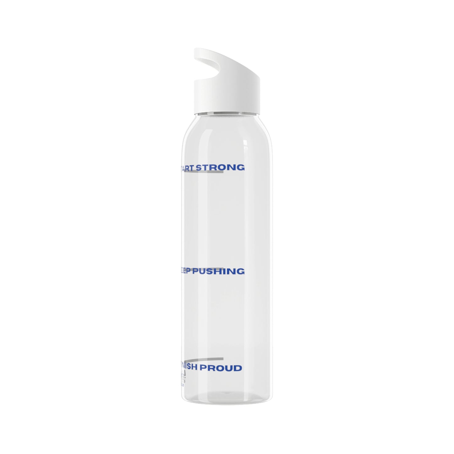 “Fill. Fuel. Finish.” Hydration Bottle
