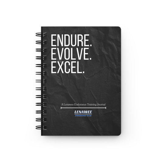 Endurance Training Spiral Bound Journal - Endure, Evolve, Excel