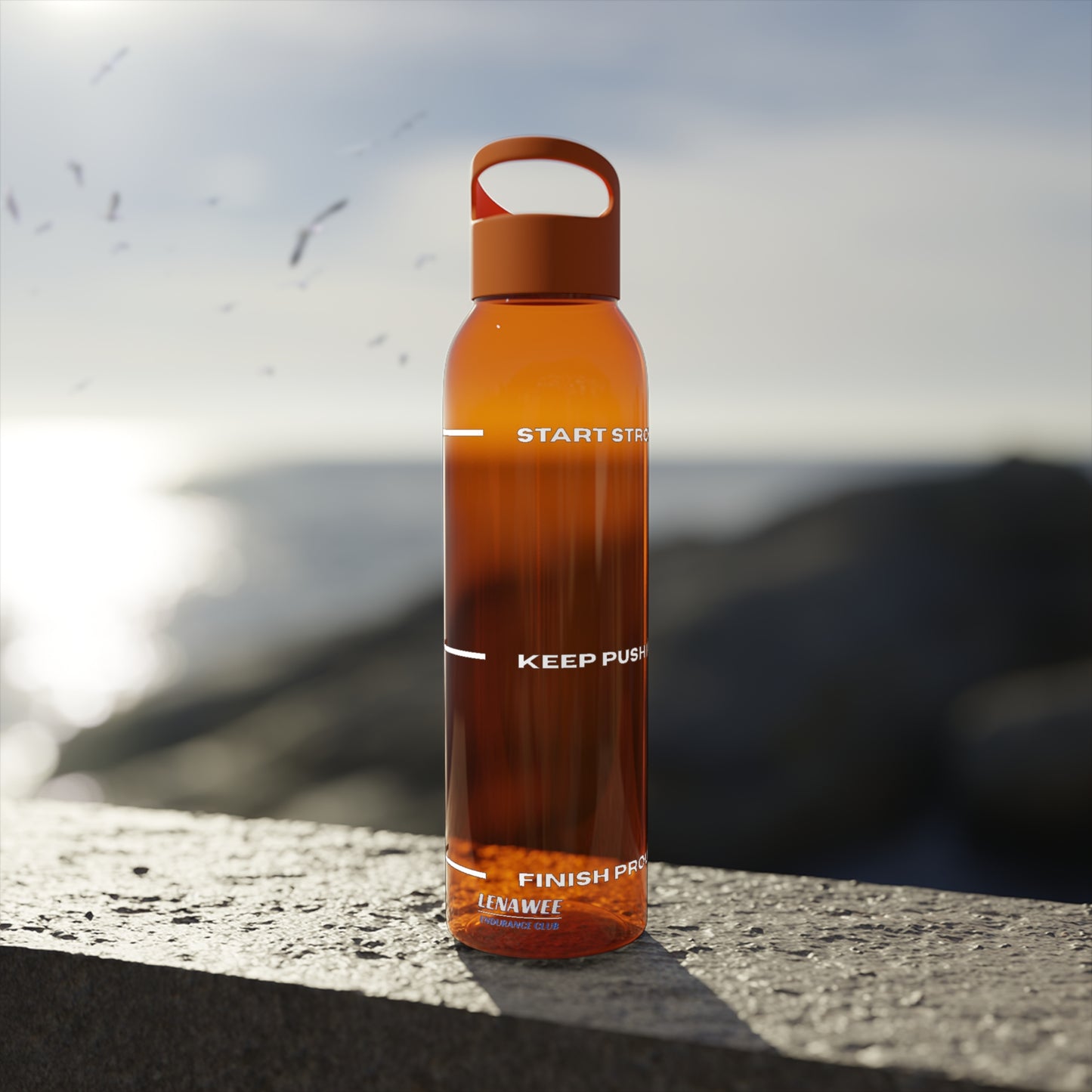 “Fill. Fuel. Finish.” Hydration Bottle