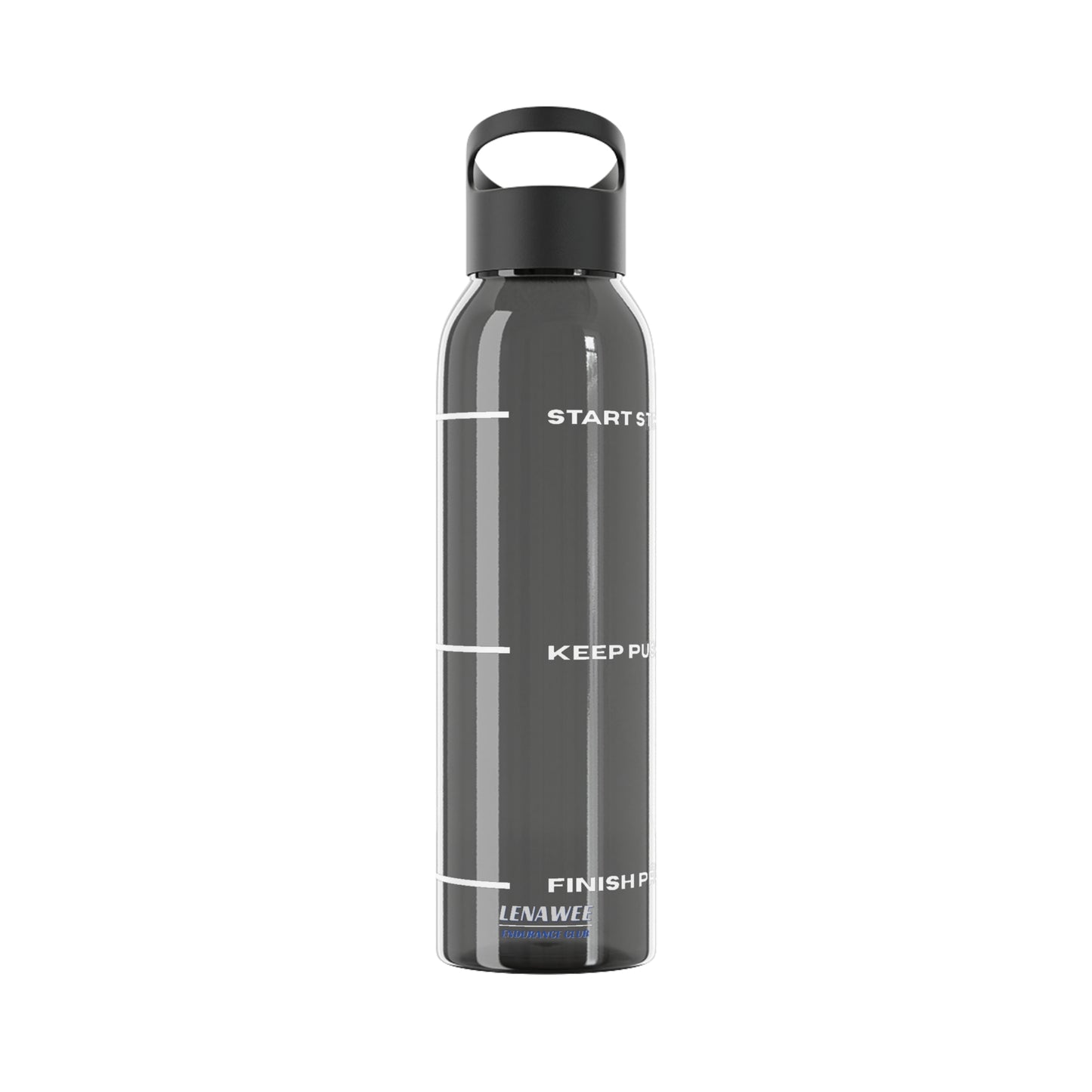 “Fill. Fuel. Finish.” Hydration Bottle