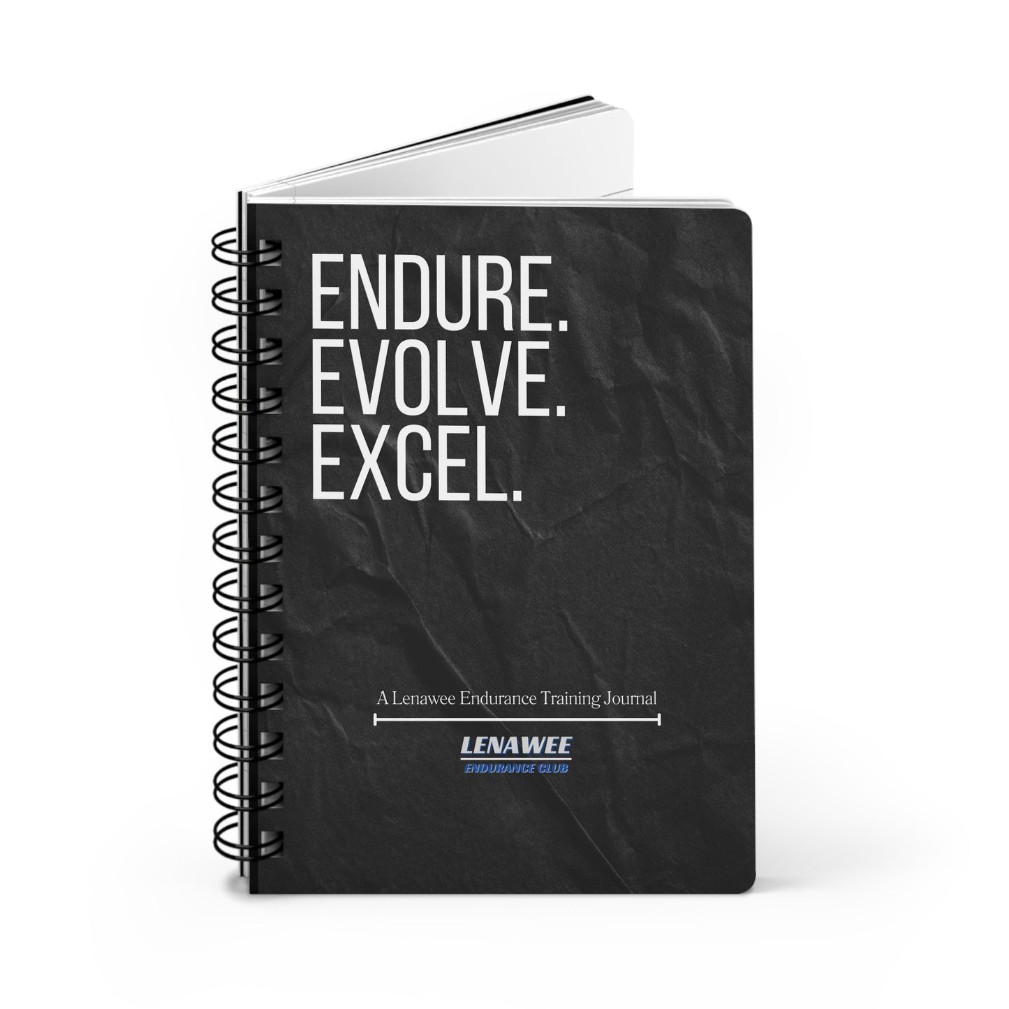 Endurance Training Spiral Bound Journal - Endure, Evolve, Excel