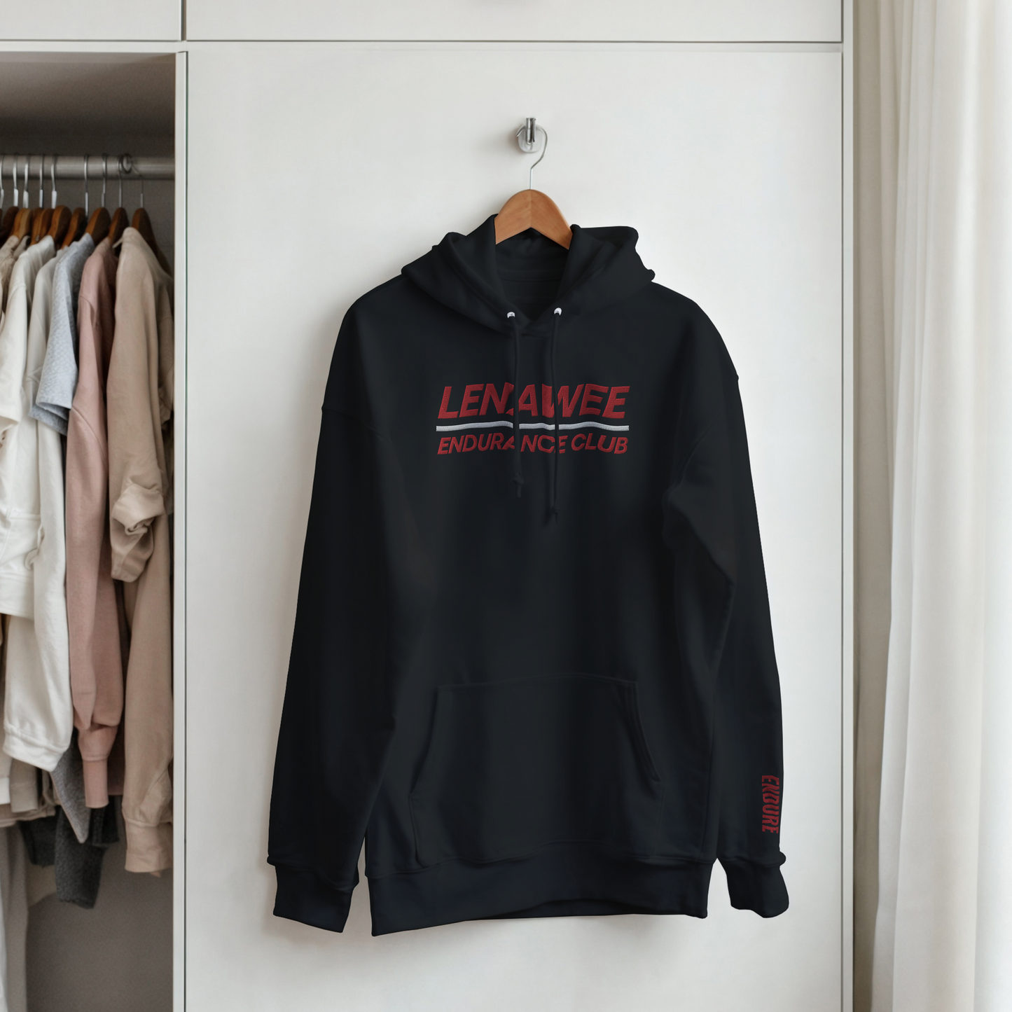 "Built to Endure" Embroidered Hoodie